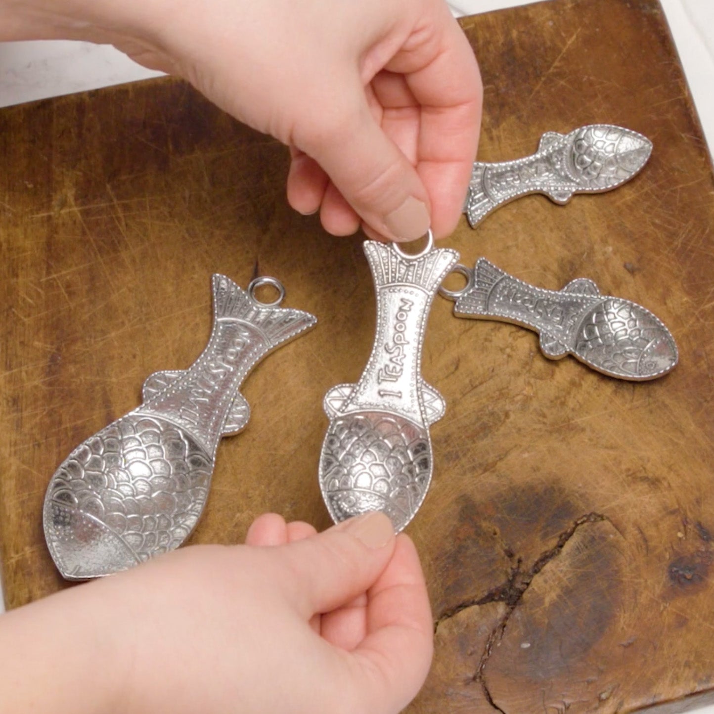 Fish Measuring Spoons | Crosby & Taylor