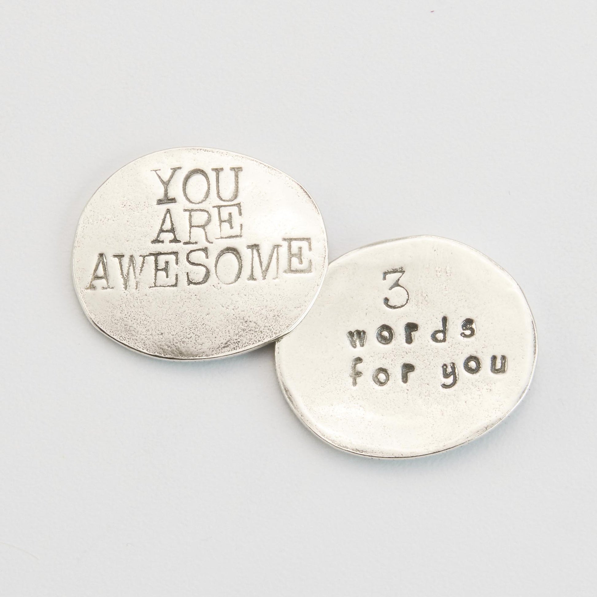 pewter you are awesome coin, keepsake gifts
