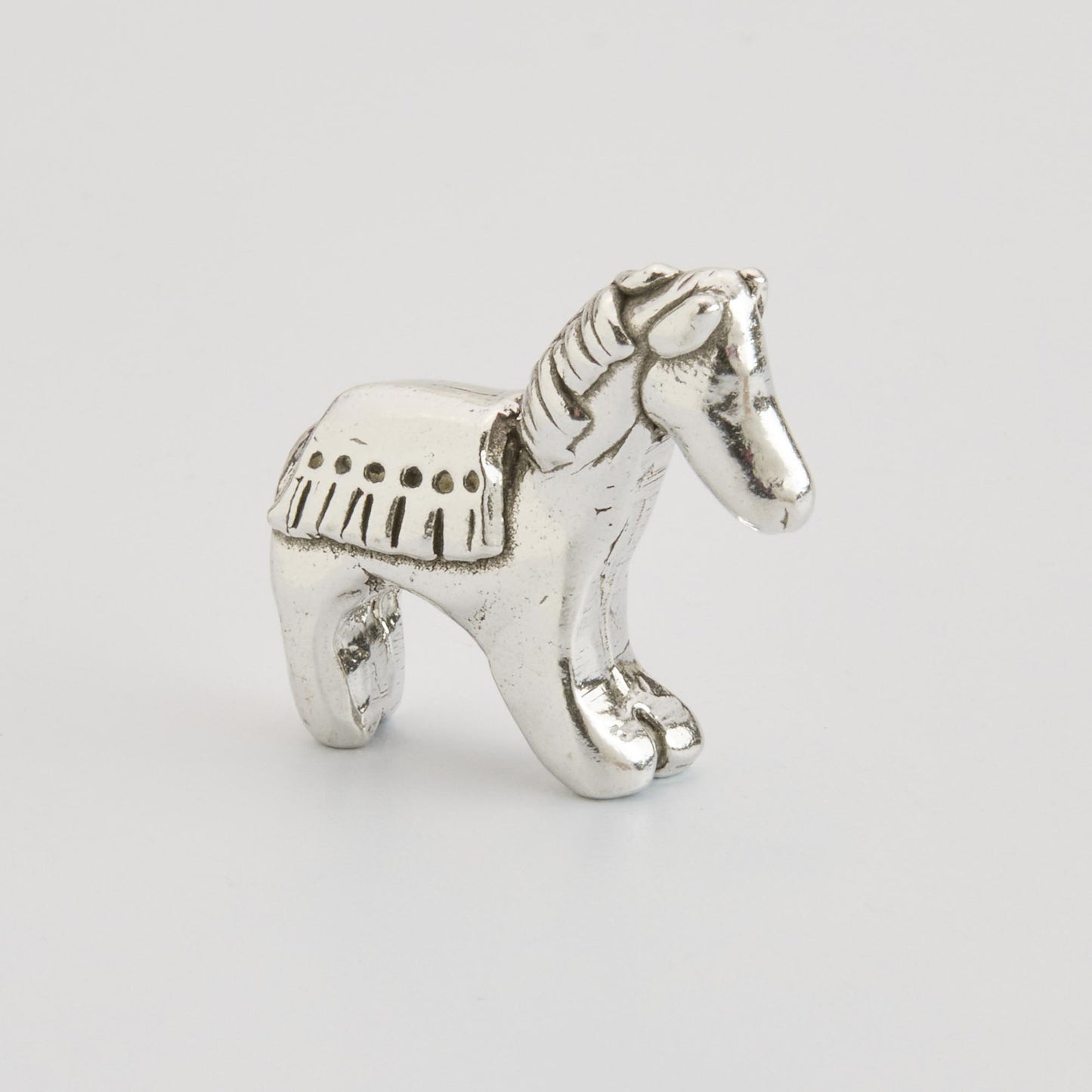 pewter nativity horse