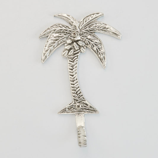 pewter palm tree hook