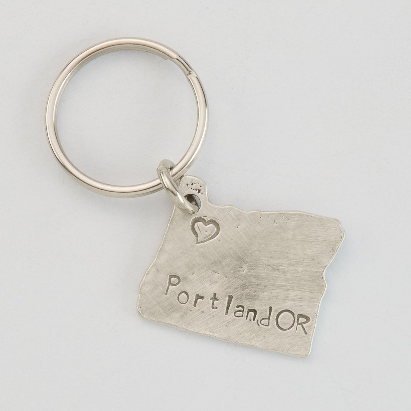 pewter Portland key chain, keepsake gifts