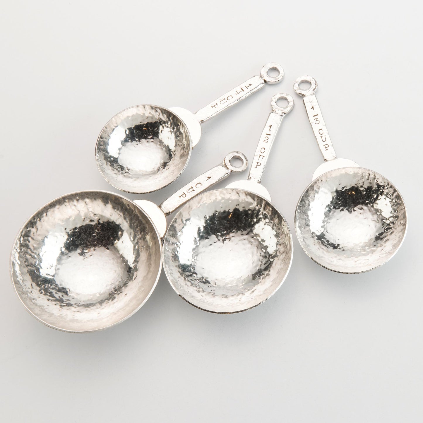 pewter homestead measuring cups