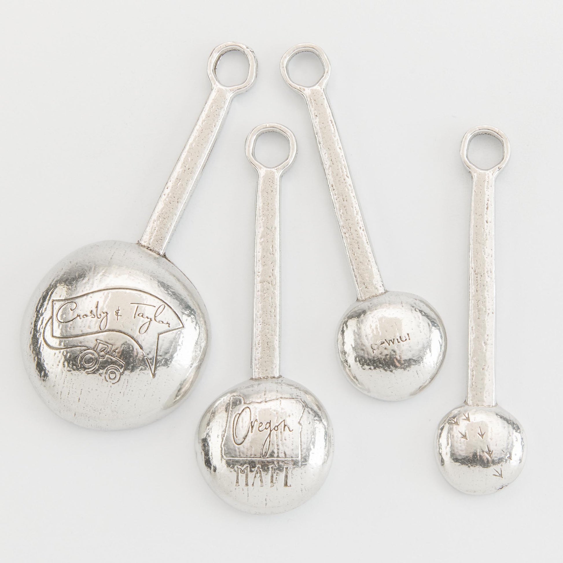 pewter farm to table measuring spoons replacement