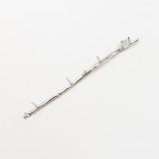 pewter twig cup wall strip