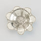 pewter daisy teabag and jewelry holder
